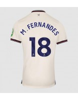 West Ham United Mateus Fernandes #18 Vieraspaita 2025-26 Lyhythihainen